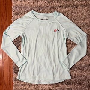 Costa Women's Aqua Long Sleeve tech Tee